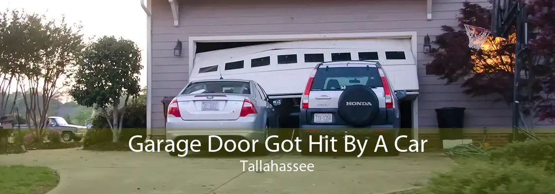 Garage Door Got Hit By A Car Tallahassee