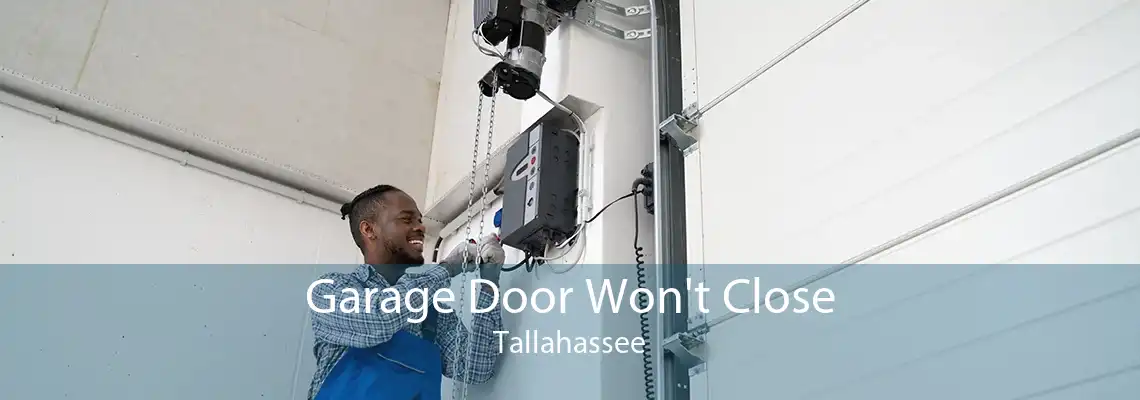 Garage Door Won't Close Tallahassee
